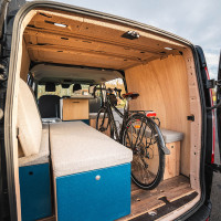 dormir no Ford Transit Custom 2  Ve&iacute;culo comercial