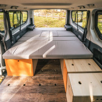 van equipado interior Nissan NV300 / Primastar Combi van equipado interior Nissan NV300 / Primastar Combi