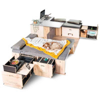 kit para furg&atilde;o para viagens de longa dura&ccedil;&atilde;o